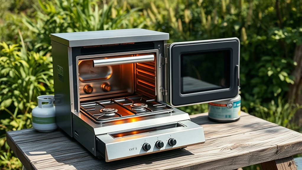 choosing portable off grid cooking