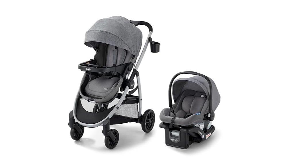 convertible stroller with car seat