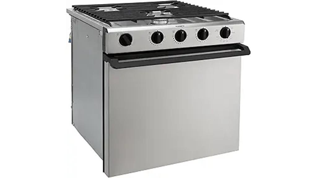 dometic stainless steel range