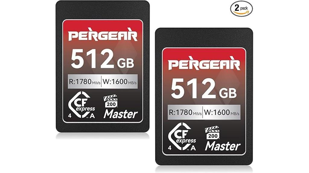 dual 512gb cfexpress type a