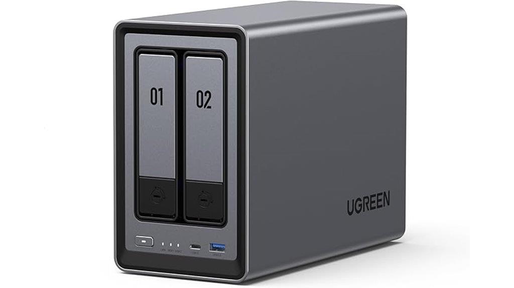 dual bay desktop nas