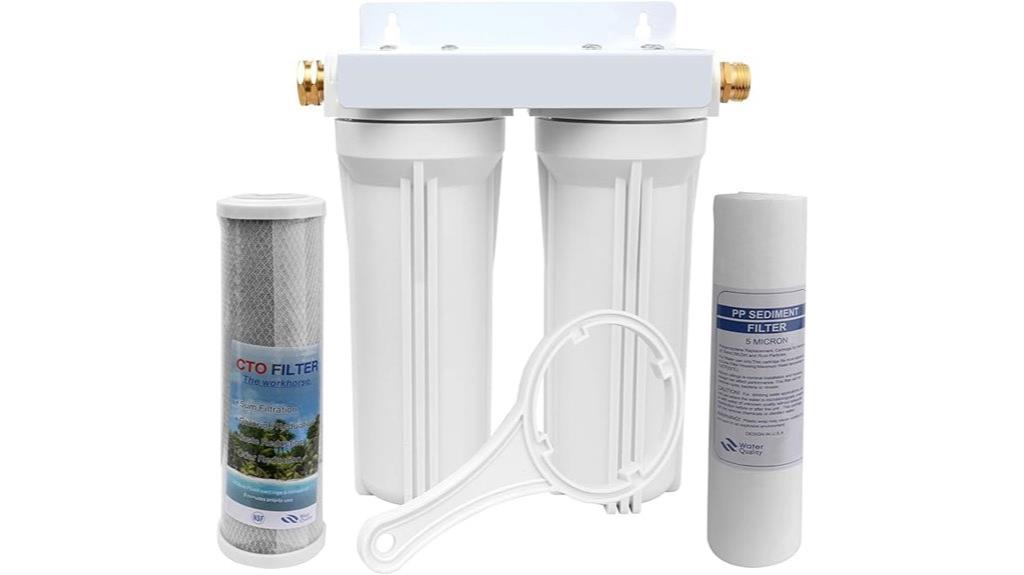 dual water filter system