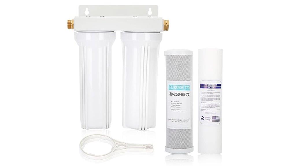 dual water filter system
