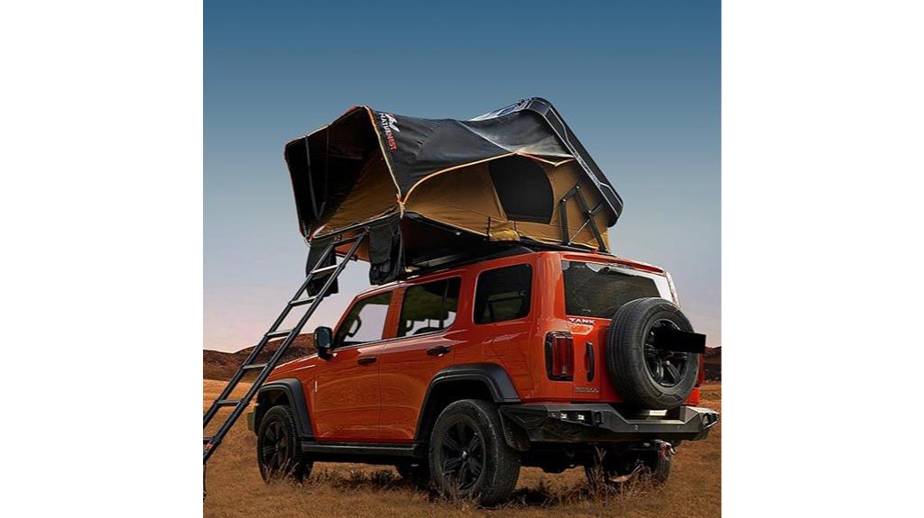 durable rooftop tent for multiple