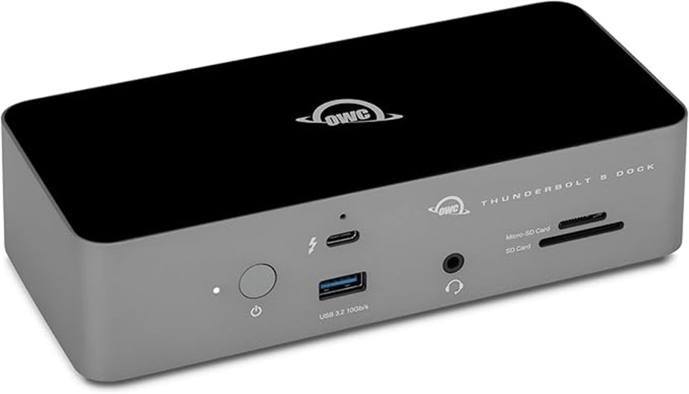 eleven port thunderbolt 5 dock