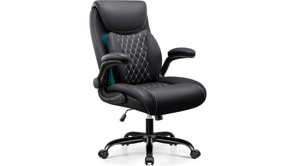 ergonomic adjustable lumbar chair