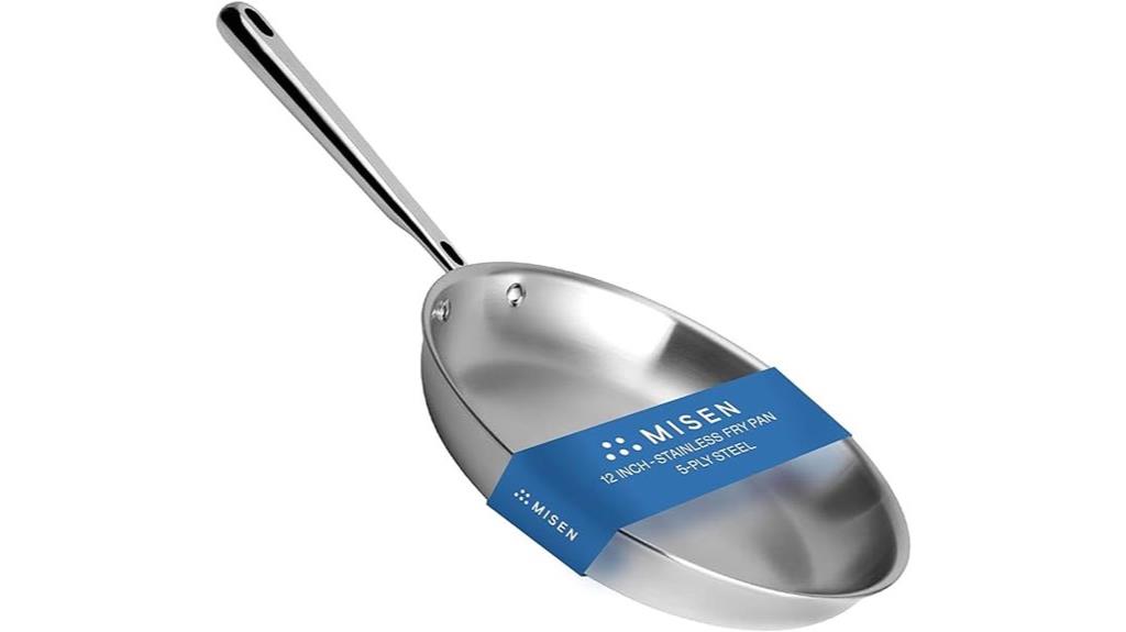 five ply stainless steel pan