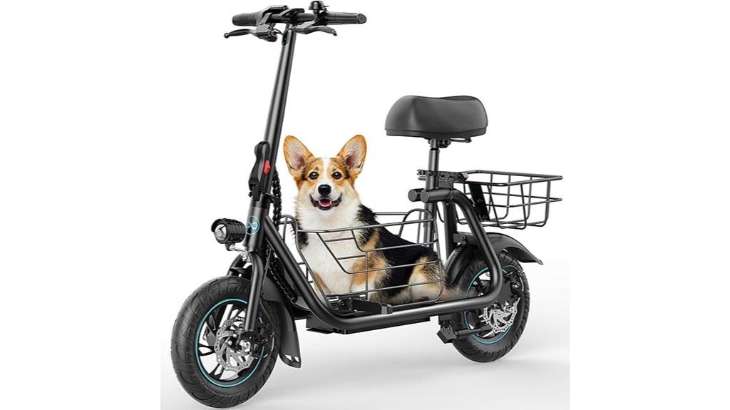 foldable 550w electric scooter