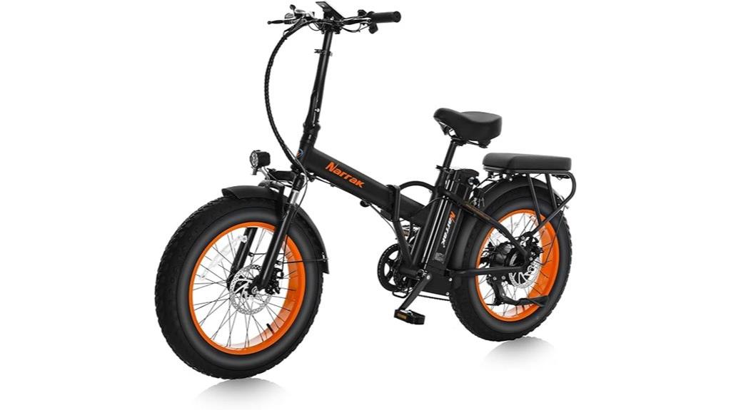 folding electric bike features