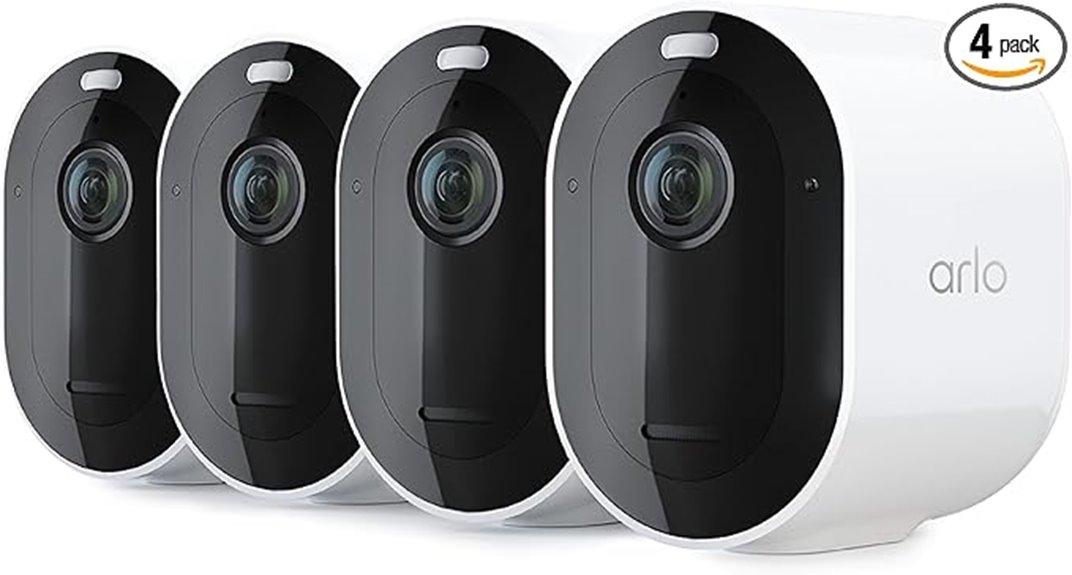 four camera arlo pro 5s