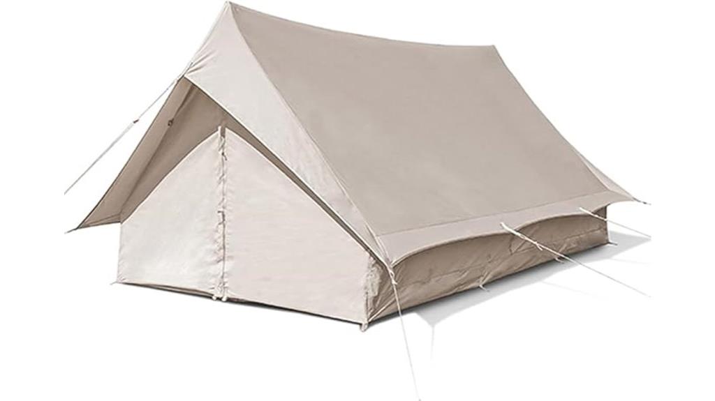 four season canvas tent