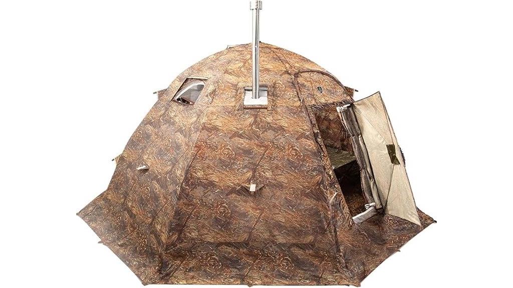 four season winter camping tent