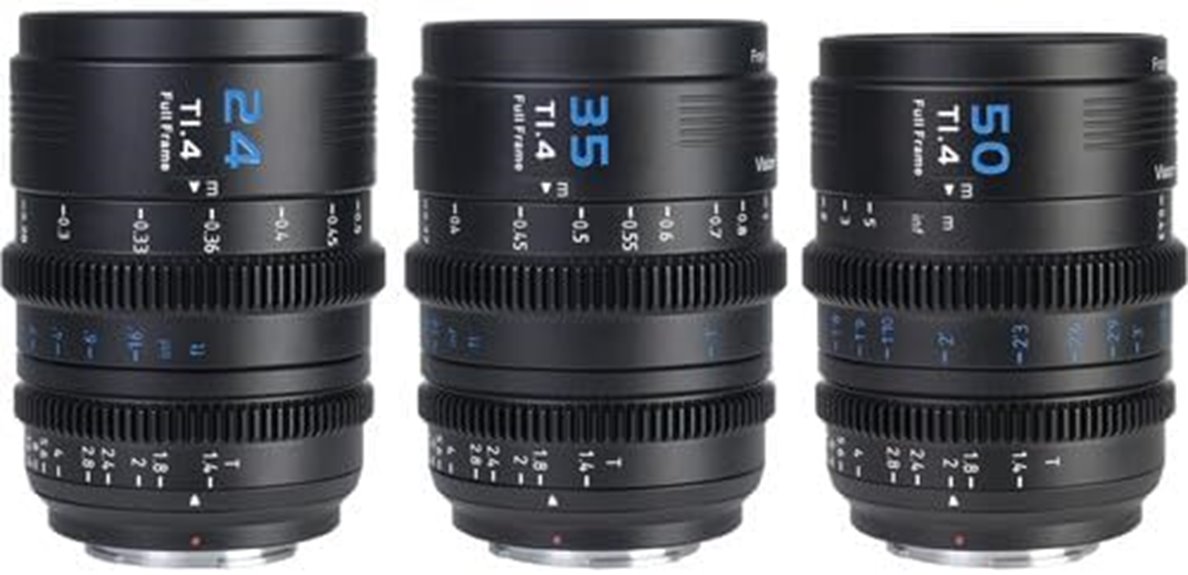 full frame cine lens kit