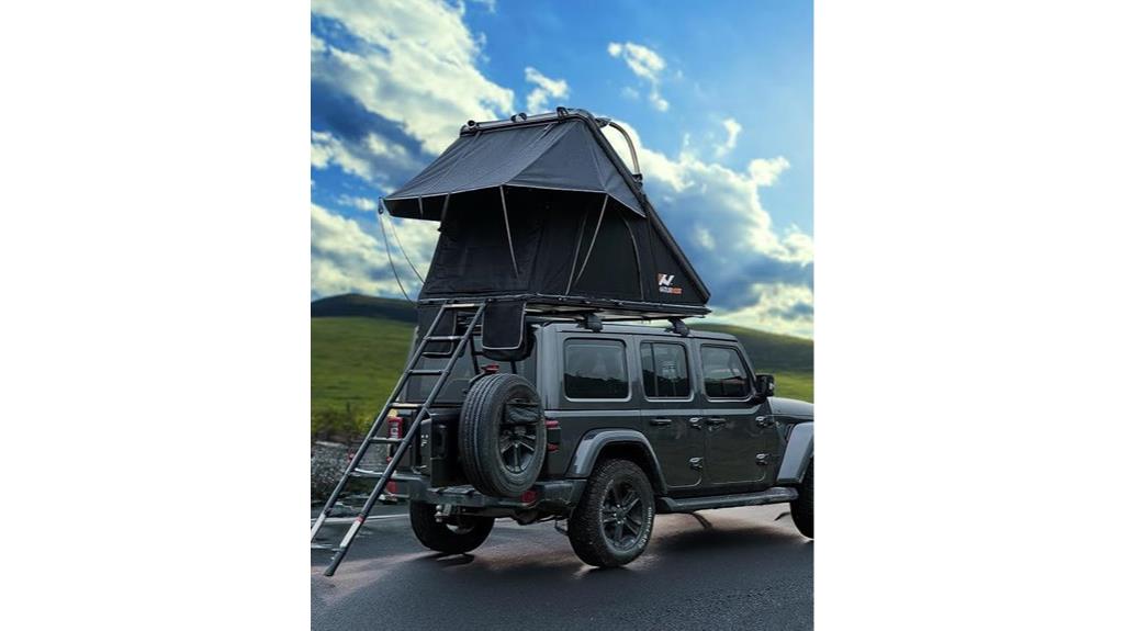 hard shell vehicle rooftop tent