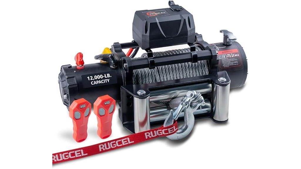 heavy duty electric winch