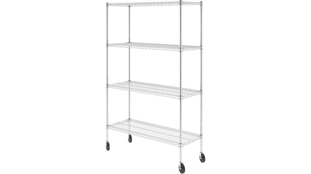 heavy duty nsf wire shelves