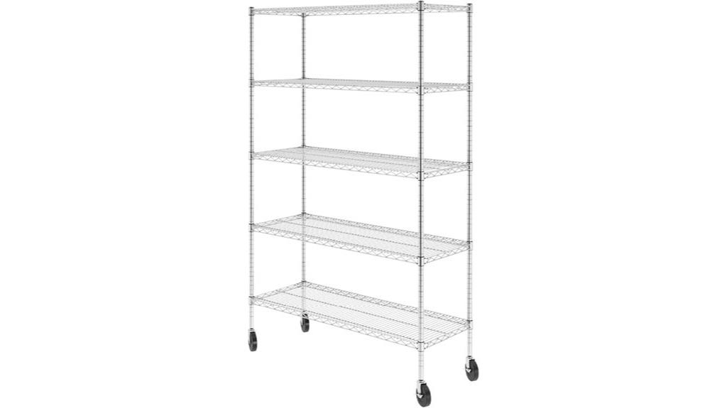 heavy duty steel shelves