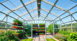 heavy duty walk in greenhouses