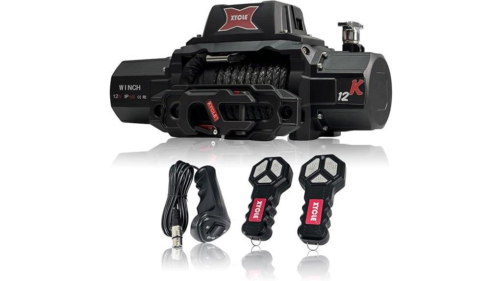 heavy duty wireless off road winch