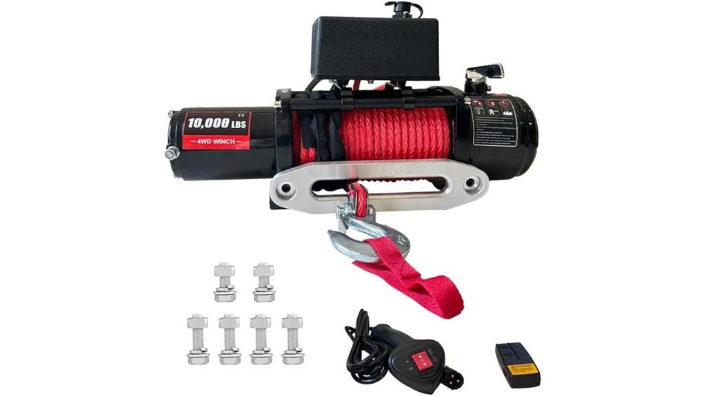 heavy duty wireless winch