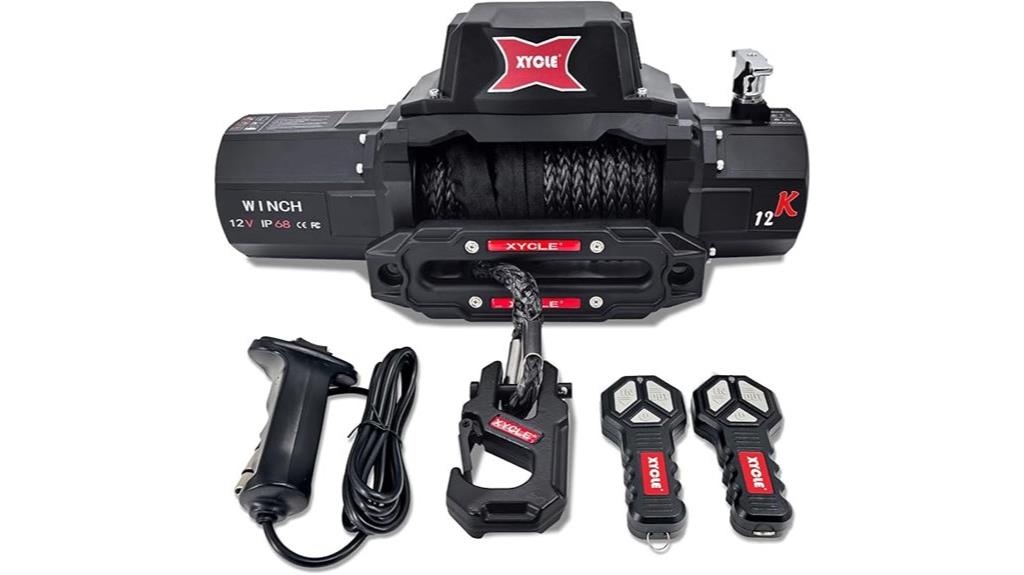 heavy duty wireless winch