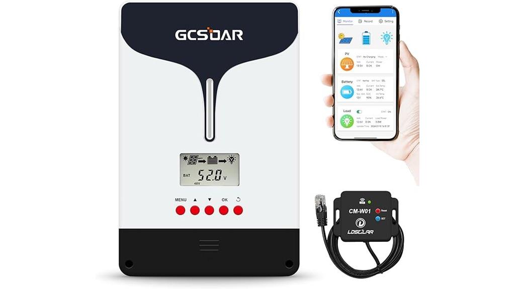 high amp mppt solar controller