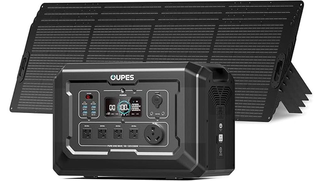 high capacity portable power station