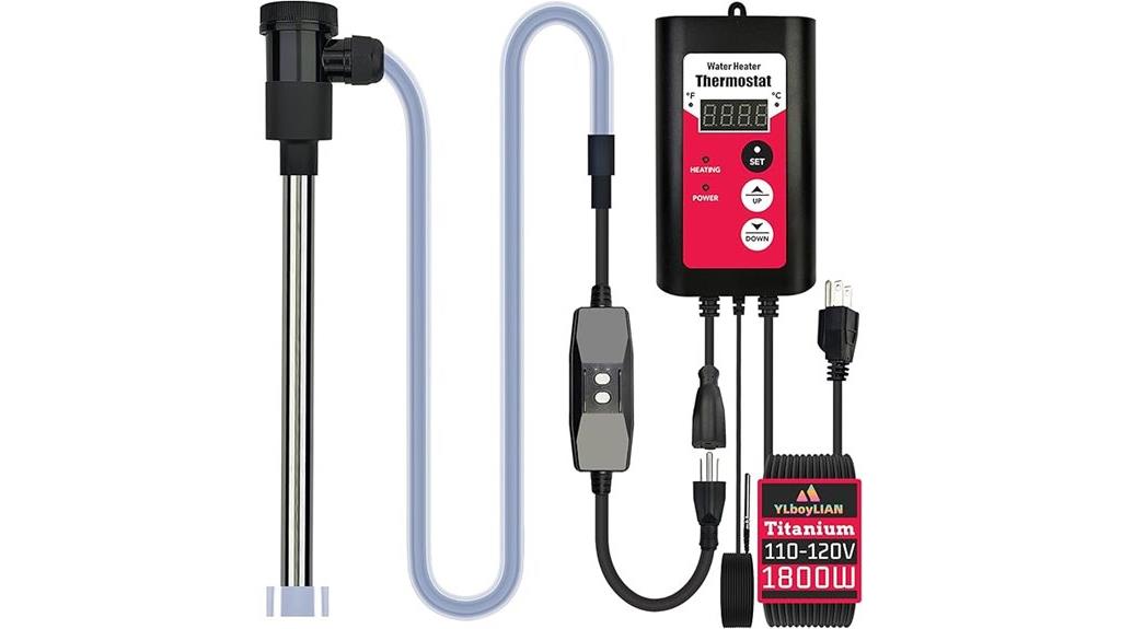 high power titanium water heater