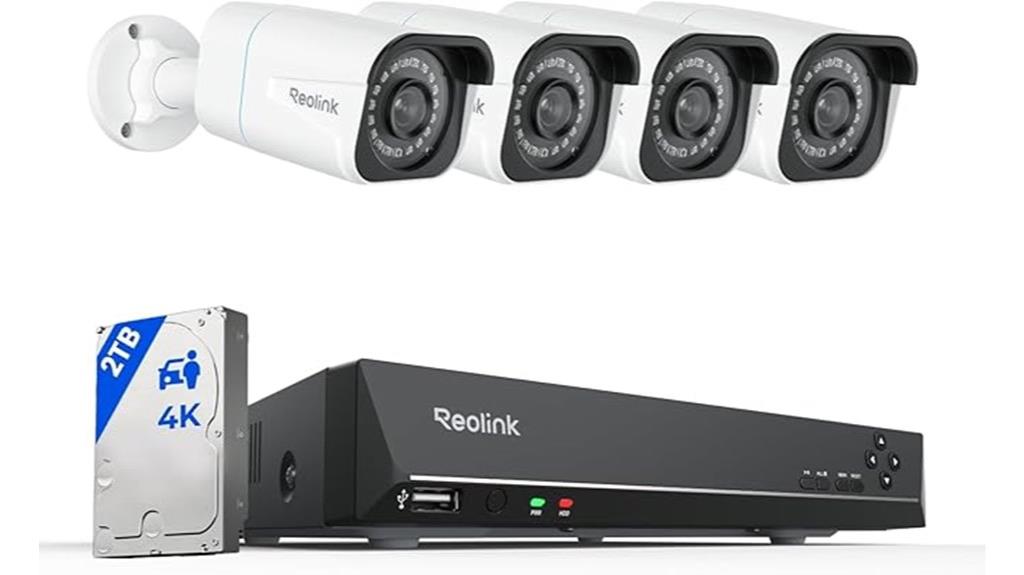 high resolution 4k surveillance system