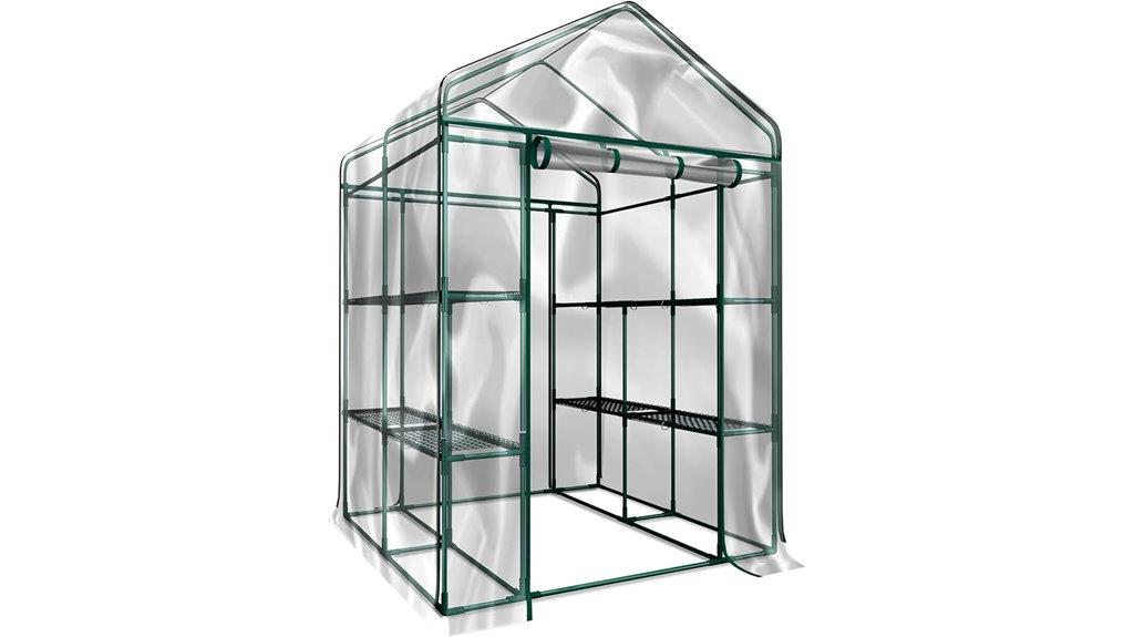 indoor and outdoor greenhouse