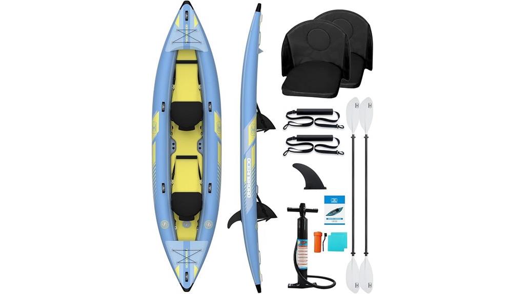inflatable kayak for one