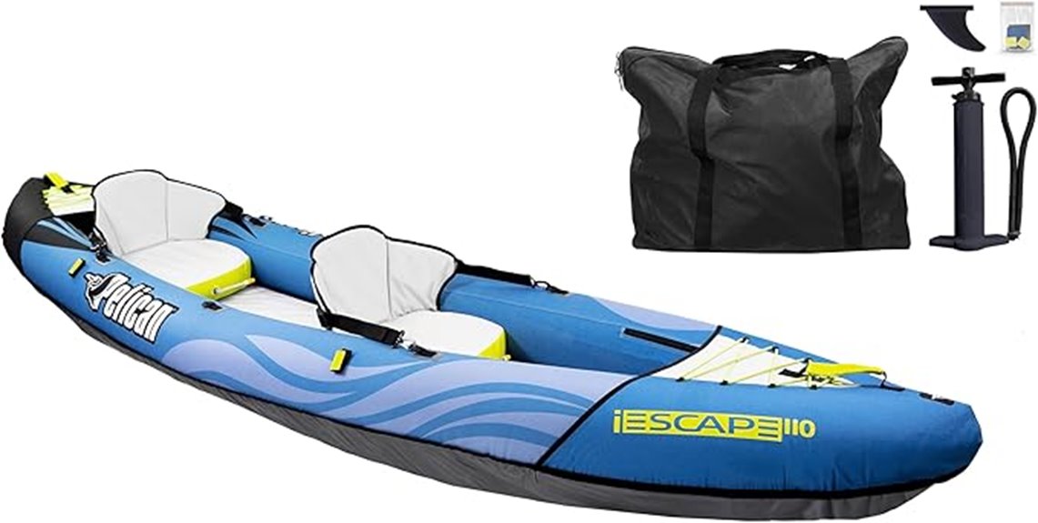 inflatable kayak for two