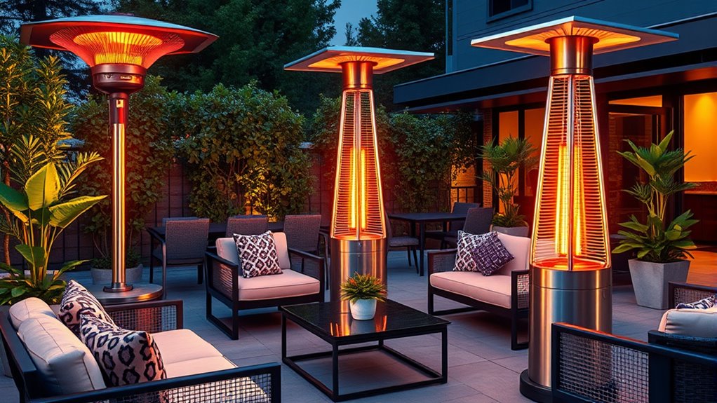 key factors for patio heaters