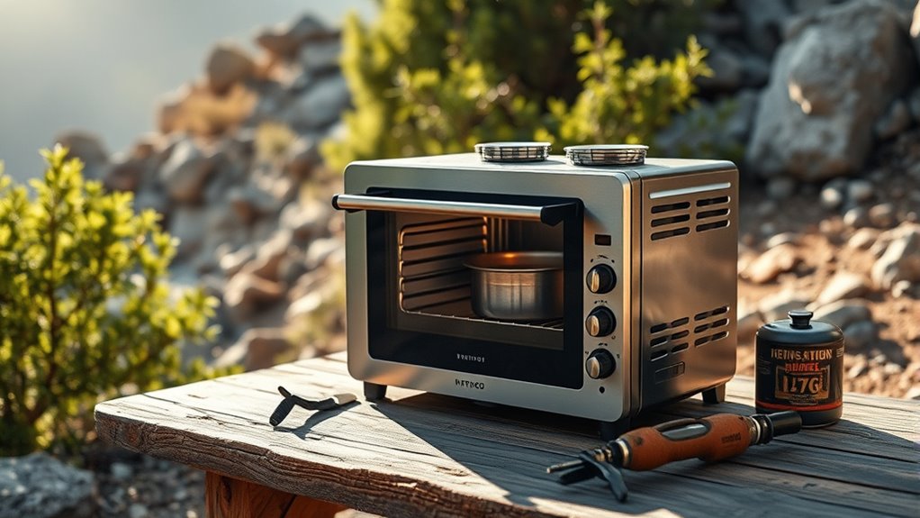 key off grid cooking considerations