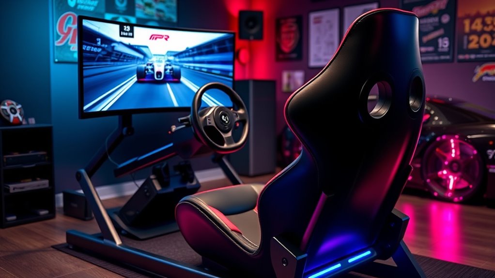 key racing simulator factors