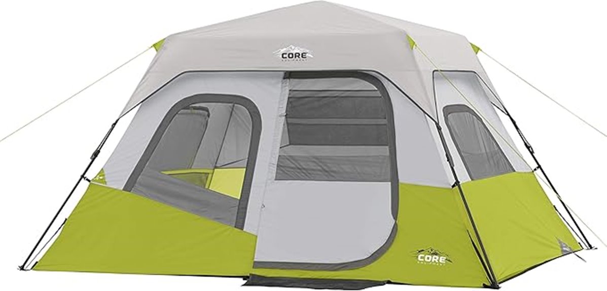large capacity camping tents