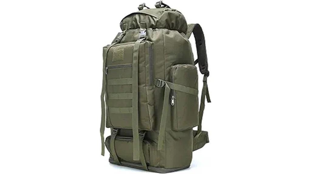large capacity hiking backpack