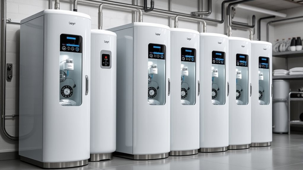 large home water softening
