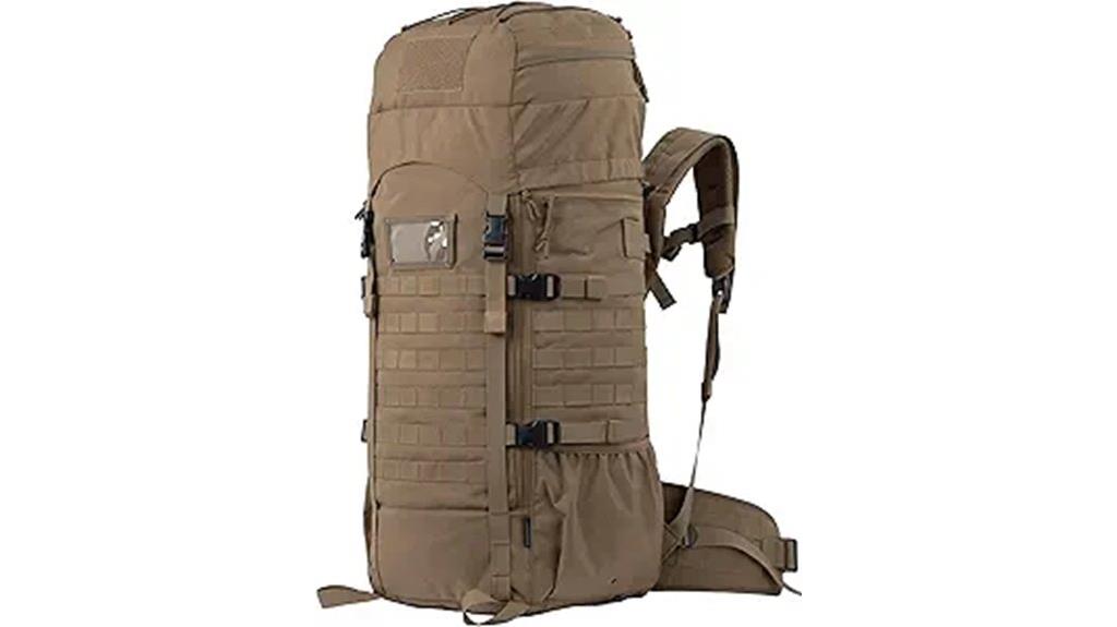 large tactical pack with hydration