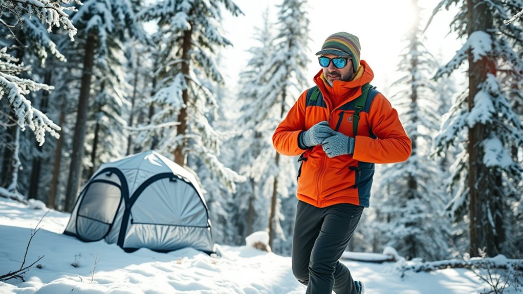 layer move shelter insulate
