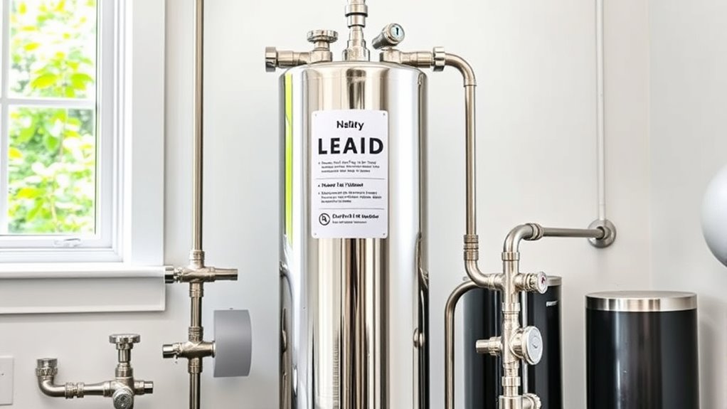 lead removal filter considerations