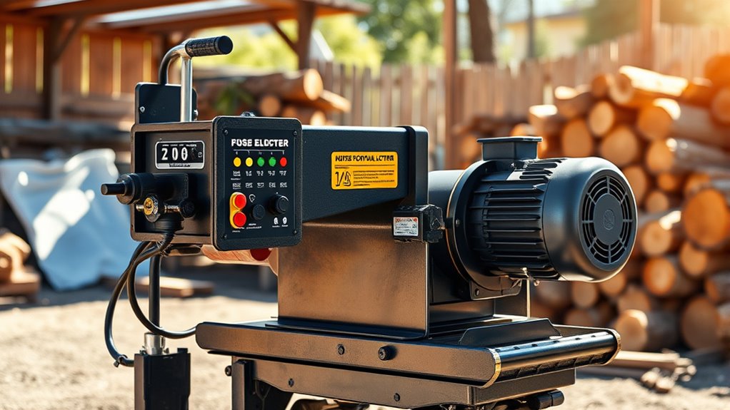 log splitter selection criteria