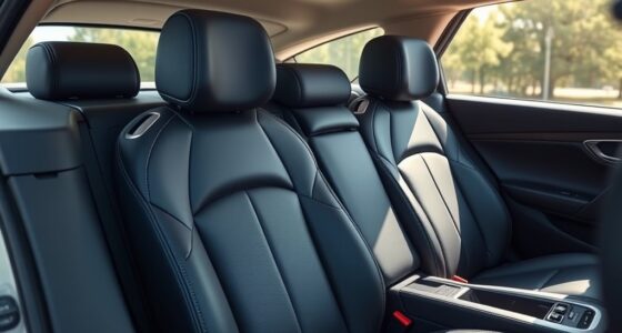 luxury convertible car seats