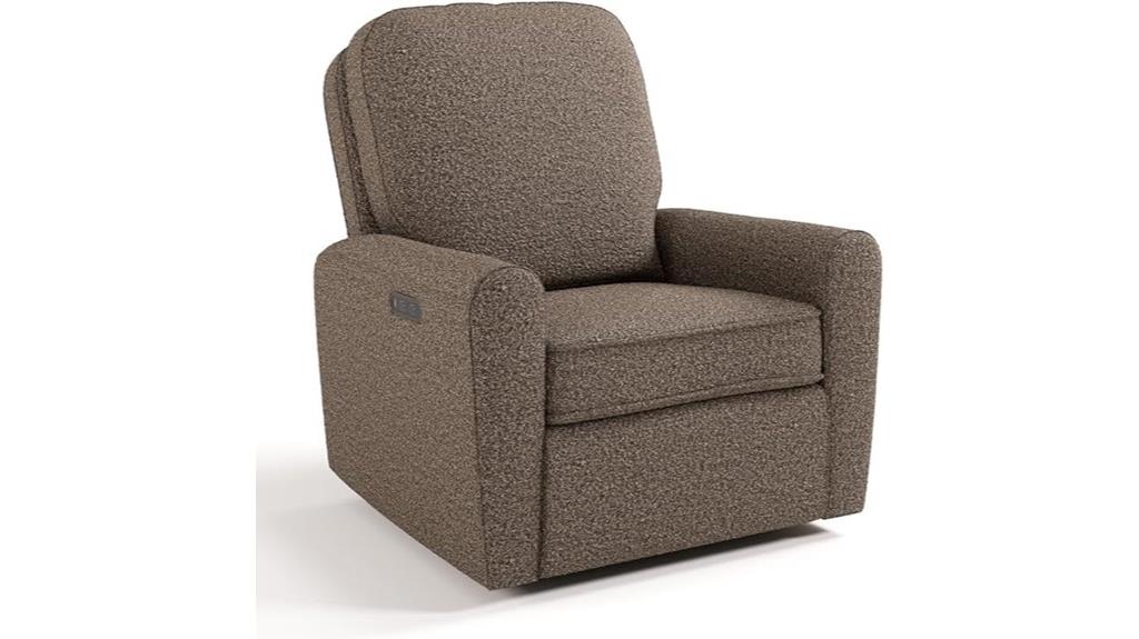 luxury swivel glider chair