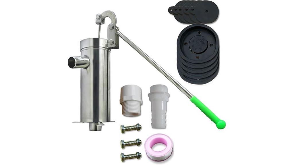 manual well water pump