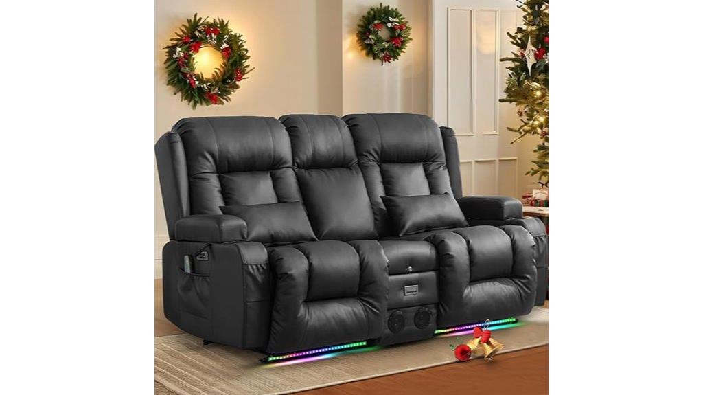 massage heat loveseat