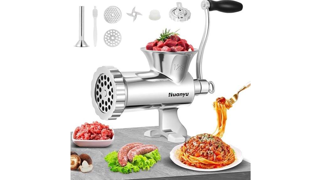 meat grinder with accessories