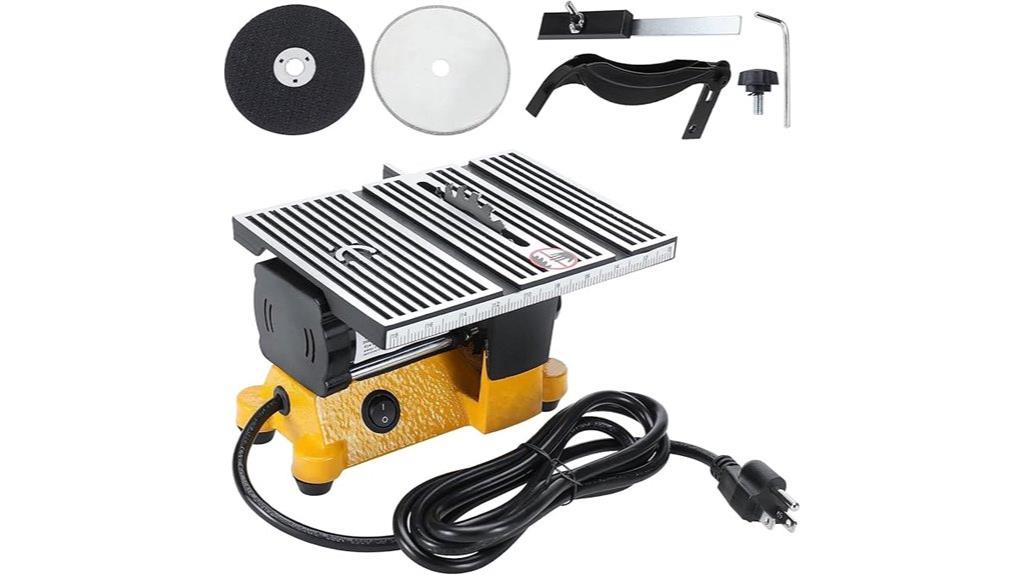 mini woodworking table saw