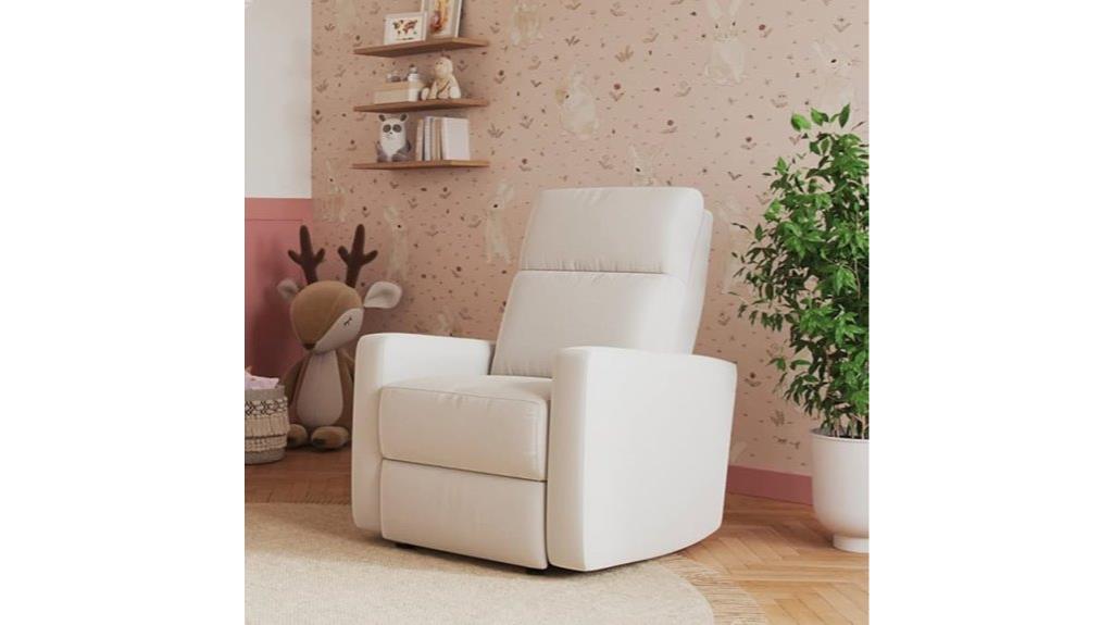 modern nursery glider chair