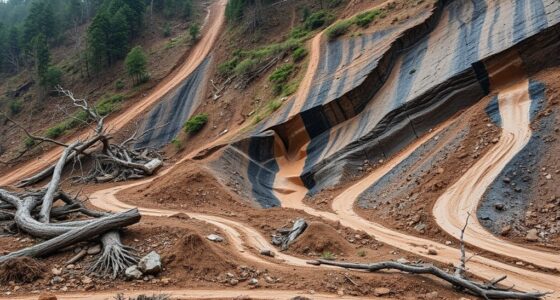 monitor slopes for landslides